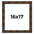 thumbnail image 1 of 16x17 Frame Brown Burl Real Wood Picture Frame Width 1.625 Inches | Interior Frame Depth 0.5 Inches, 1 of 8