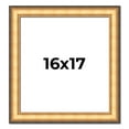 thumbnail image 1 of 16x17 Frame Gold Plein Aire Solid Wood Picture Frame Width 2 Inches | Interior Frame Depth 0.5, 1 of 8