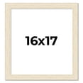 thumbnail image 1 of 16x17 Frame White Barnwood Picture Frame Includes UV Acrylic Plexiglass, Acid Free Foam Backing, 1 of 8