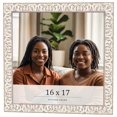 thumbnail image 1 of 16x17 Frame White Real Wood Picture Frame Width 1.5 inches | Interior Frame Depth 0.5 inches |, 1 of 8