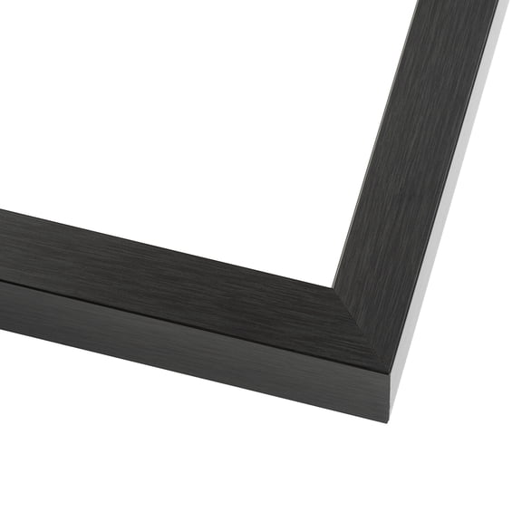 16x18 Shadow Box 3/4" Depth Grey Picture Frame - UV Acrylic, Backing, Hanging Hardware