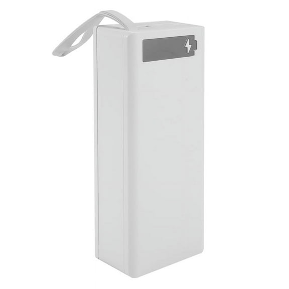 16x18650 Battery Storage Box PD QC3.0 Quick Charge DIY Power Bank Box Case Holder Box White