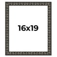thumbnail image 1 of 16x19 Frame Black-Brown Medieval Solid Wood Picture Frame | 1.5 Inch Moulding Width | Gotham, 1 of 8