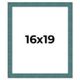 thumbnail image 1 of 16x19 Frame Blue Rustic Barnwood Solid Wood Picture Frame Width 1.25 Inches | Interior Depth 0.5, 1 of 8