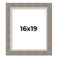 thumbnail image 1 of 16x19 Frame Grey Real Wood Picture Frame Width 2.75 Inches | Interior Frame Depth 0.5 Inches |, 1 of 8