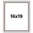thumbnail image 1 of 16x19 Frame Silver Real Wood Picture Frame Width 1.25 Inches | Interior Frame Depth 0.5 Inches |, 1 of 8