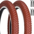 thumbnail image 1 of 2-Pack Folding Bicycle Tires with 4 Tire Levers Replacement Set 16/20x2.125 inch Bike Tire for BMX Bicycle MTB Mountain Bike, 1 of 8