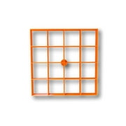 16x2 inch size squares Multi cutter 8 x8 - Sharp Edges - Exceptional Quality