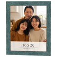 thumbnail image 1 of 16x20 Frame Blue Rustic Barnwood Solid Wood Picture Frame Width 1.25 Inches | Interior Depth 0.5, 1 of 8