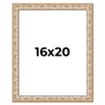 thumbnail image 1 of 16x20 Frame White Real Wood Picture Frame Width 1.5 inches | Interior Frame Depth 0.5 inches |, 1 of 8