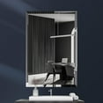 thumbnail image 1 of 16x20 Inch Frameless Wall Mirror with 1" Beveled Edge, Frameless Rectangle Mirror for Bathroom, Vanity, Living Room, 1 of 13