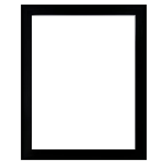 16x20 Photo Frame, Wall-Mounted Picture Display Frame, Fit 11x14 Pictures with Mat or 16x20 Posters without Mat, Perfect for Home Wall Gallery, Black