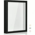 thumbnail image 1 of 16x20 Shadow Box Picture Frame Display Case with Soft Linen Back-Thickened Panel,Large Black Deep Shadow Box Frame 16x20, 1 of 8