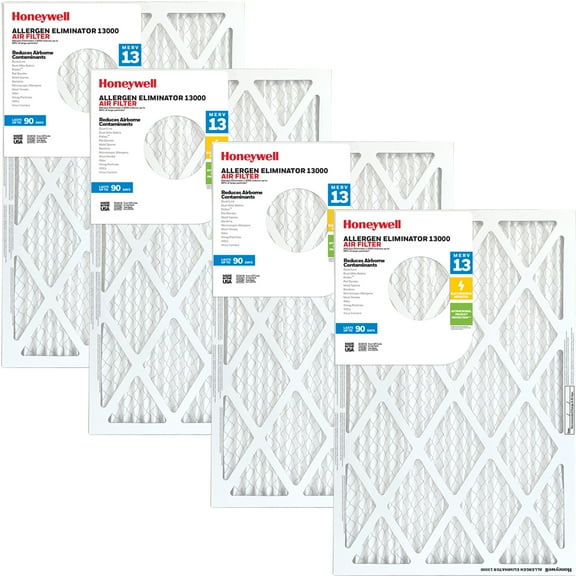 16x20x1 Honeywell Allergen Eliminator 13000 M13 4pk