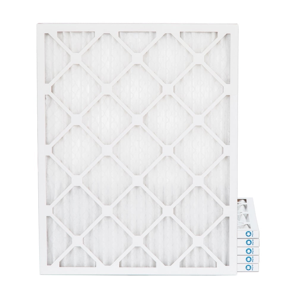 16x20x1 MERV 11 Pleated AC Furnace Air Filters. 6 Pack. Made in USA.