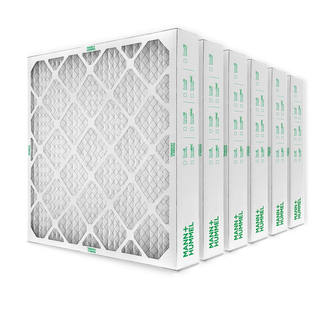 16x20x4 MERV 8 AC Furnace 4" Inch Air Filters. 6 PACK. (Actual Size: 15-1/2 x 19-1/2 x 3-3/4)