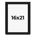 thumbnail image 1 of 16x21 Shadow Box Black Solid Wood Display Picture Frame | 1 Inch Rabbet Depth | | 1.375 Inch, 1 of 4