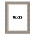 thumbnail image 1 of 16x22 Frame Grey Real Wood Picture Frame Width 2.75 Inches | Interior Frame Depth 0.5 Inches |, 1 of 8