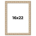 thumbnail image 1 of 16x22 Frame White Real Wood Picture Frame Width 1.5 inches | Interior Frame Depth 0.5 inches |, 1 of 8