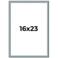thumbnail image 1 of 16x23 Frame Blue Scuffed Farm Board Solid Wood Picture Frame Width 0.75 Inches | Interior Depth 0.5, 1 of 8