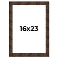 thumbnail image 1 of 16x23 Frame Brown Burl Real Wood Picture Frame Width 1.625 Inches | Interior Frame Depth 0.5 Inches, 1 of 8