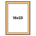 thumbnail image 1 of 16x23 Frame Gold Plein Aire Solid Wood Picture Frame Width 2 Inches | Interior Frame Depth 0.5, 1 of 8