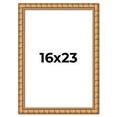 thumbnail image 1 of 16x23 Frame Gold Real Wood Picture Frame Width 1.5 inches | Interior Frame Depth 0.5 inches |, 1 of 8