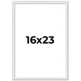 thumbnail image 1 of 16x23 Frame White Real Wood Picture Frame Width 0.75 inches | Interior Frame Depth 0.5 inches |, 1 of 8