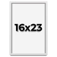 thumbnail image 1 of 16x23 Shadow Box Frame White | 1 Inches Deep Real Wood Contemporary Shadowbox Display Frame | UV, 1 of 6