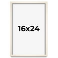 thumbnail image 1 of 16x24 Frame White Wheat Solid Wood Picture Frame | Moulding Width 0.75 Inches | Interior Depth 0.5, 1 of 8