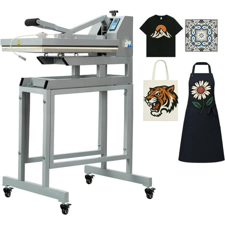 16x24 Inch Heat Press, 110V 2000W High Pressure Clamshell Heat Press Machine for T-Shirt, Professional Digital Control Heat Transfer Machine for Sublimation, Fast Heating and Infrared Positioning