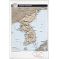 thumbnail image 1 of 16x24 Poster; Cia Map Of North And South Korea 2011, 1 of 1