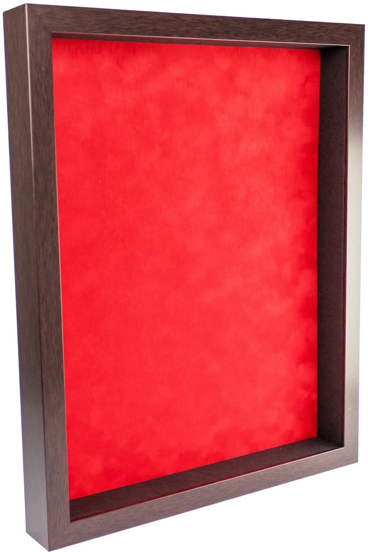 16x24 Shadow Box Frame In Brown With A 1 3/4