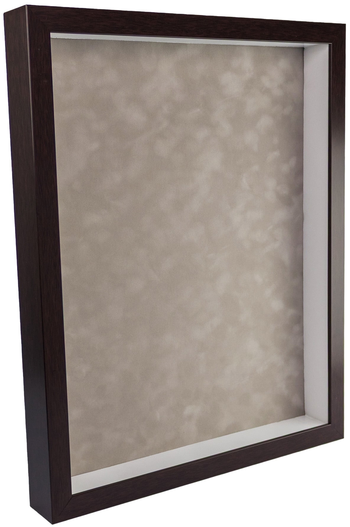 16x24 Shadow Box Frame In Brown With A 1 3/4