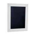 thumbnail image 1 of 16x24 Shadow Box Frame White Wood | With a 3/4" Usable Display Depth | Includes a Black Real Suede, 1 of 6