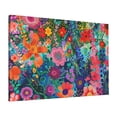 thumbnail image 1 of 16x24 inch Abstract Flower Oil Painting Canvas,Garden Yard Paintings Decor Accessory,Indoor Bedroom,Studio,Living Room Wall Decor Art Poster,Abstract Flower Modern Art Prints,For Cafes,Fence, 1 of 6