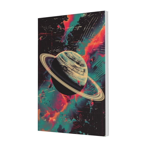 16x24 inch Canvas Painting Wall Art Universe Planet,Study,Campus Library,Cafes Wall Art Canvas Paintings,Gifts For Space Enthusiasts,Classic Universe Planet Modern Style Prints,For Bathroom