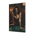 thumbnail image 1 of 16x24 inch Enchanting Billiards Table Woman Oil Paintings On Canvas,Funny Billiards Arena Canvas Wall Decor Painting,Modern Art Billiards Table Woman Poster Prints,For Billiards Lovers Gifts, 1 of 6