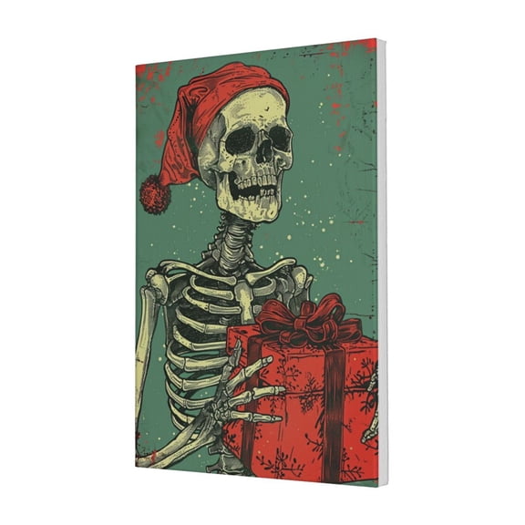 16x24 inch Oil PaintingWall Art Gift Of Skeleton People,Indoor Bedroom,Man Cave,Garage,Bar Wall Art Decor Prints Oil Painting,Fun Skeleton People Canvas Pictures,For Cafes,Studio,Yard,Lounge