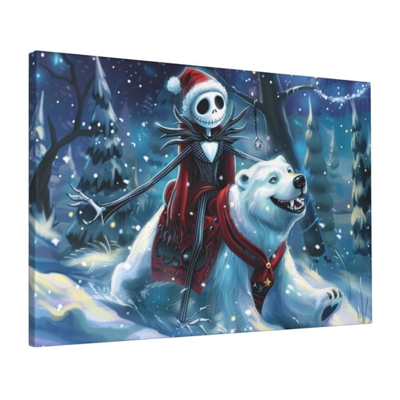 16x24 inch Oil PaintingWall Art Muppet Man And White Bear,Indoor Home Living Room,Office,Lounge,Cafes Wall Decor Hanging Picture,Charm Muppet Man And White Bear Modern Art Canvas Poster Gift