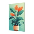 thumbnail image 1 of 16x24 inch Simplicity Bird Of Paradise Flower Potted Plant Canvas Pictures,Rustic Villa Garden,Lounge,Kids Room Wall Decor Poster & Prints,Modern Style Bird Of Paradise Flower Painting Canvas, 1 of 6