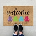 thumbnail image 1 of 16x24 inch Summer Floor Mats Flower Doormat Spring Front Door Mat Entry Mat Door Mat Outdoor Floor Mat Indoor Front Door Mat Outside Door Mat Front Door Mats Outdoor Door Mats Outdoor Front Door Rug, 1 of 5