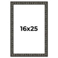thumbnail image 1 of 16x25 Frame Black-Brown Medieval Solid Wood Picture Frame | 1.5 Inch Moulding Width | Gotham, 1 of 8