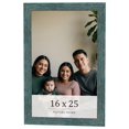 thumbnail image 1 of 16x25 Frame Blue Rustic Barnwood Solid Wood Picture Frame Width 1.25 Inches | Interior Depth 0.5, 1 of 8