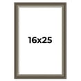 thumbnail image 1 of 16x25 Frame Brown Solid Wood Picture Frame | 1.75 Inch Moulding Width | Austin Frame Complete with, 1 of 8