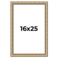 thumbnail image 1 of 16x25 Frame Silver Real Wood Picture Frame Width 1.5 inches | Interior Frame Depth 0.5 inches |, 1 of 8