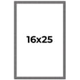 thumbnail image 1 of 16x25 Frame Slate Blue Distressed Rustic Solid Wood Picture Frame | 0.75 Inch Moulding Width |, 1 of 8