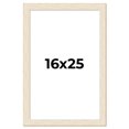 thumbnail image 1 of 16x25 Frame White Real Wood Picture Frame Width 1.5 inches | Interior Frame Depth 0.5 inches | Barn, 1 of 8