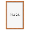 thumbnail image 1 of 16x25 Shadow Box Frame Brown | 0.875 Inches Deep Real Wood Contemporary Shadowbox Display Frame |, 1 of 6