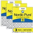 thumbnail image 1 of 16x25x1 (15_1/2x24_1/2) Pleated MERV 10 Air Filters 3 Pack, 1 of 7